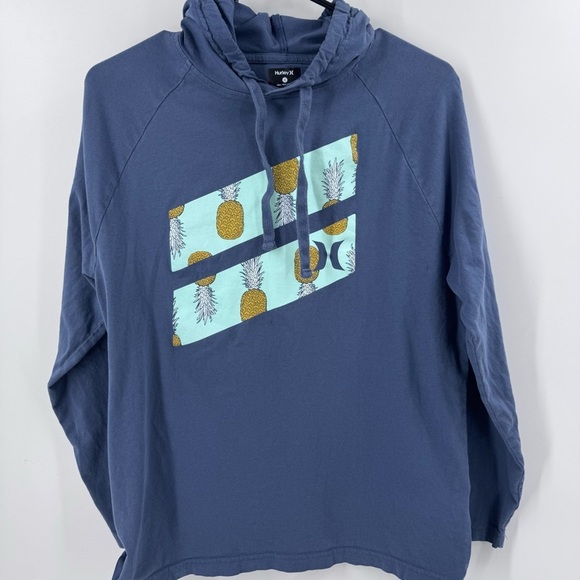Hurley Graphic Pineapple Print Longsleeve Hoodie - Picture 3 of 6